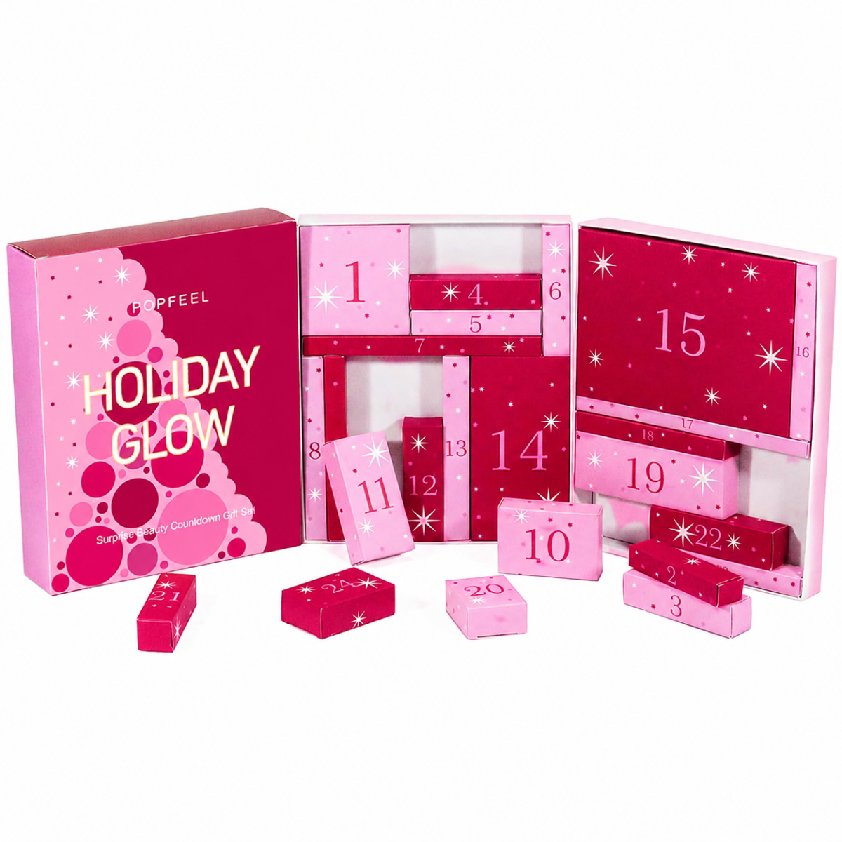 Make-up-Adventskalender mit 24 Überraschungen