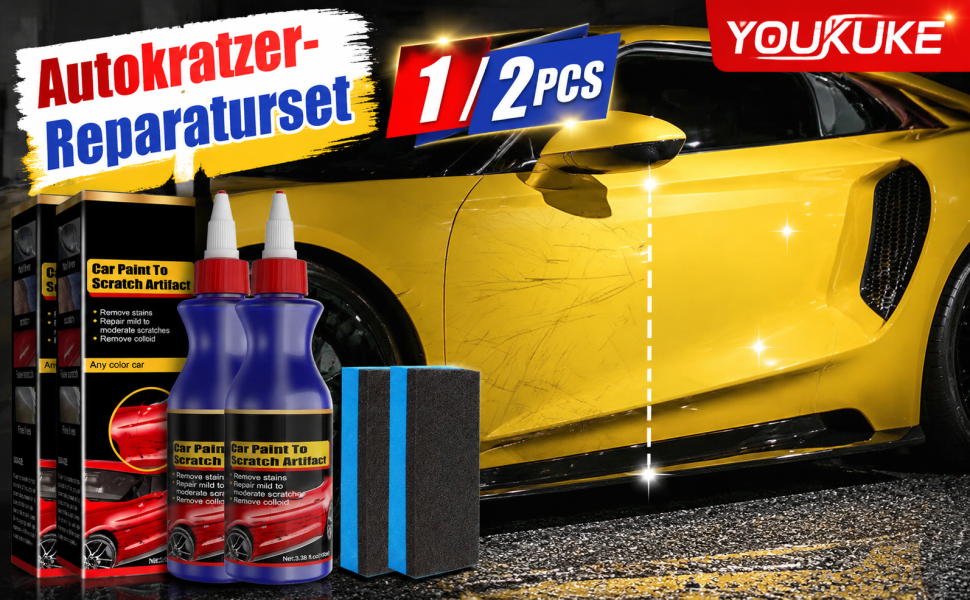 Auto Lack Kratzer Reparatur
