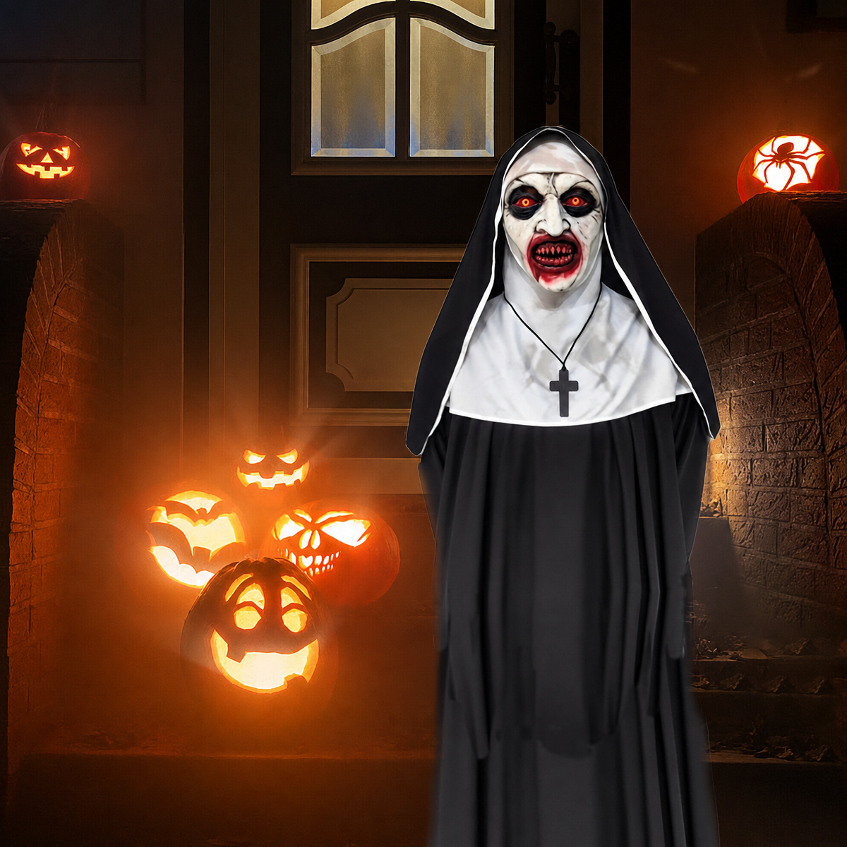 Nun Maske Detail 4