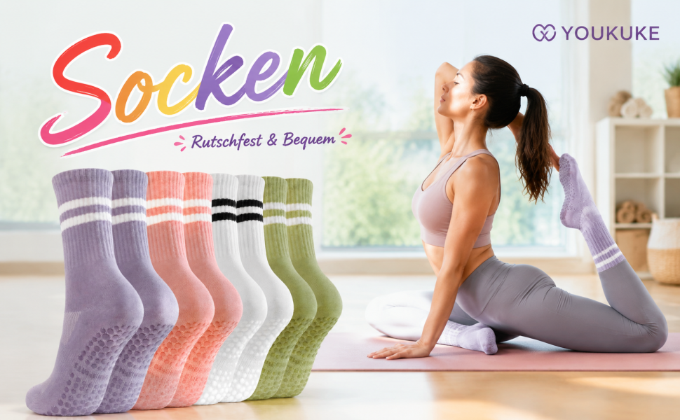 Yoga Socks Wide View