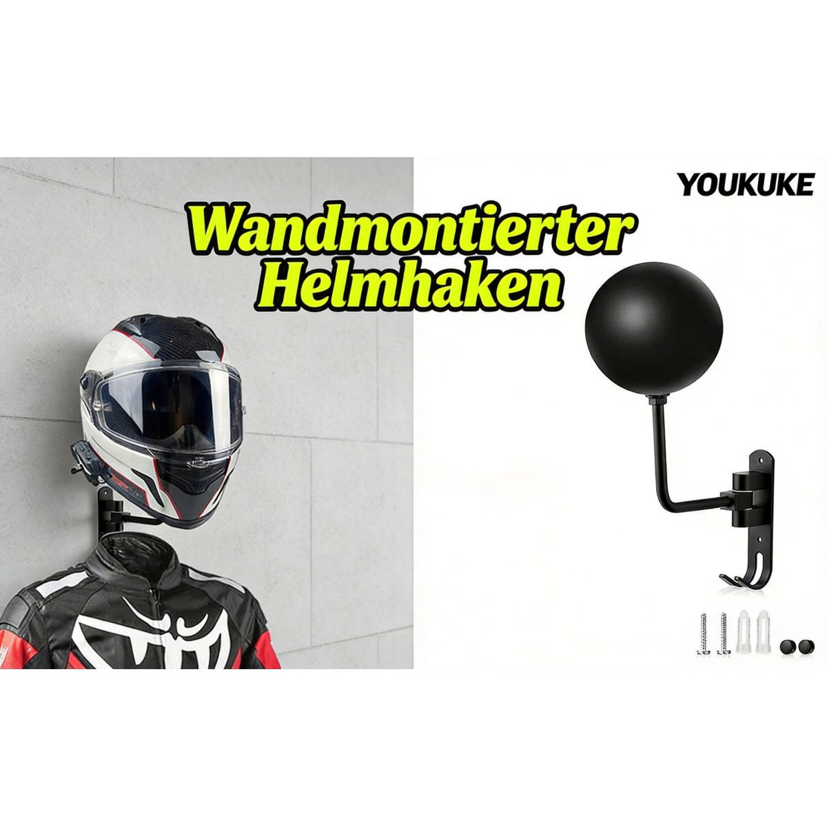 Helmhaken Halter