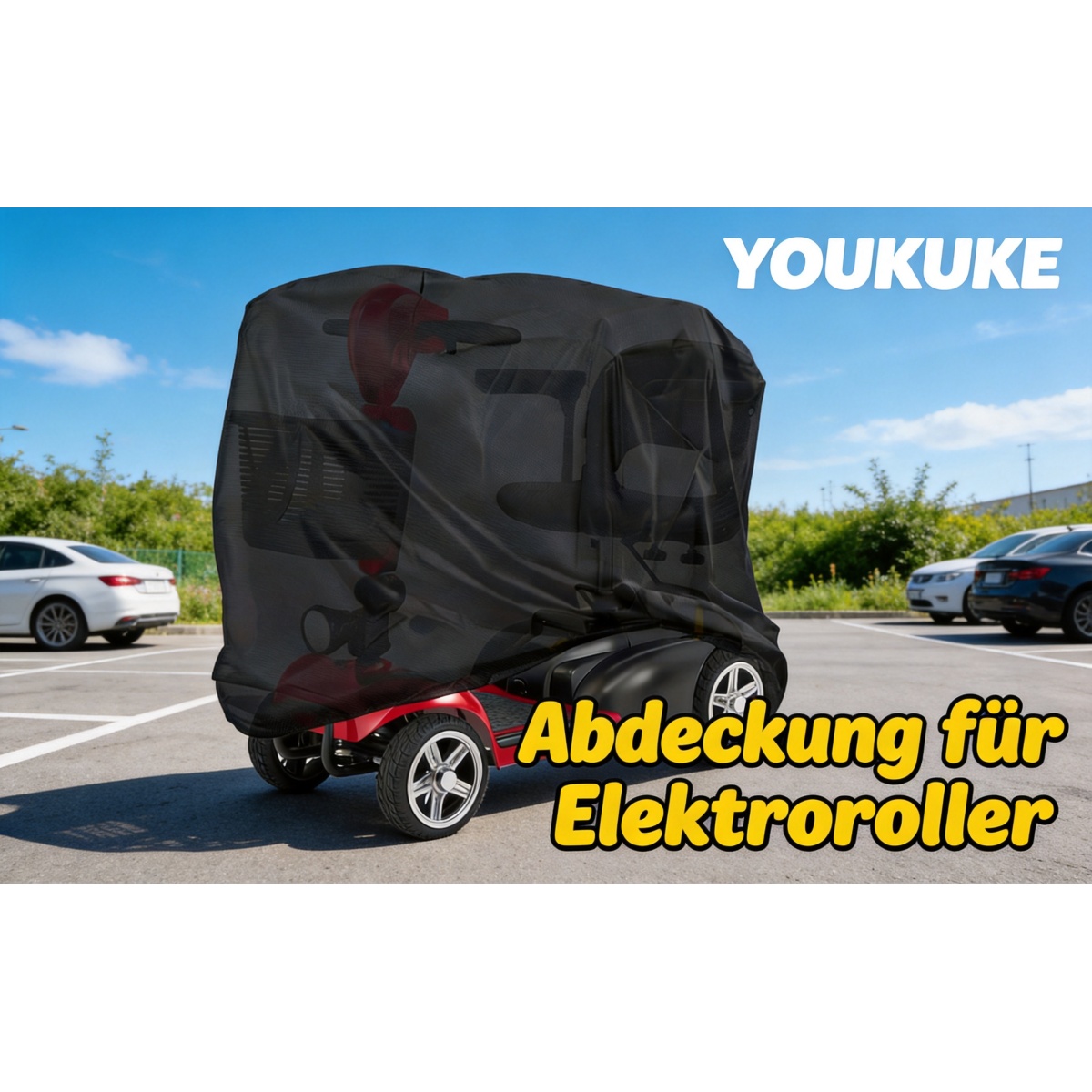 Wasserdichte E-Scooter Abdeckung
