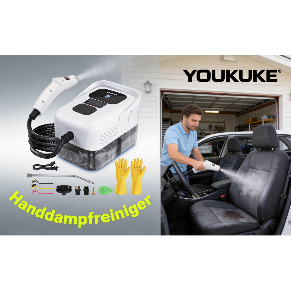 Hand-Dampfreiniger 2500W
