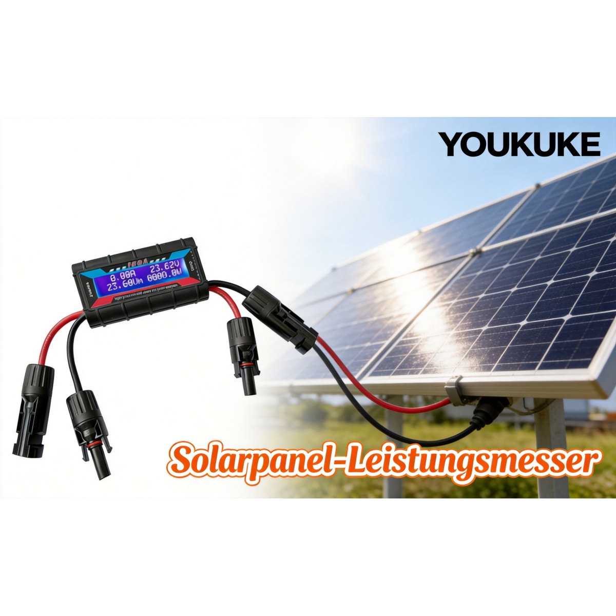Solar Panel Power Meter
