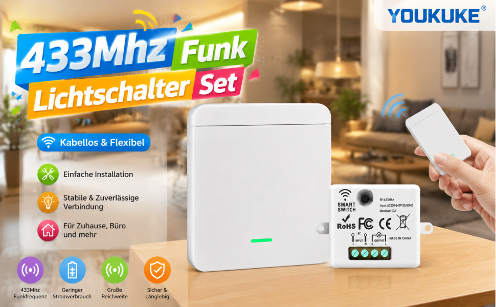 Funkfernsteuerung Schalter Set