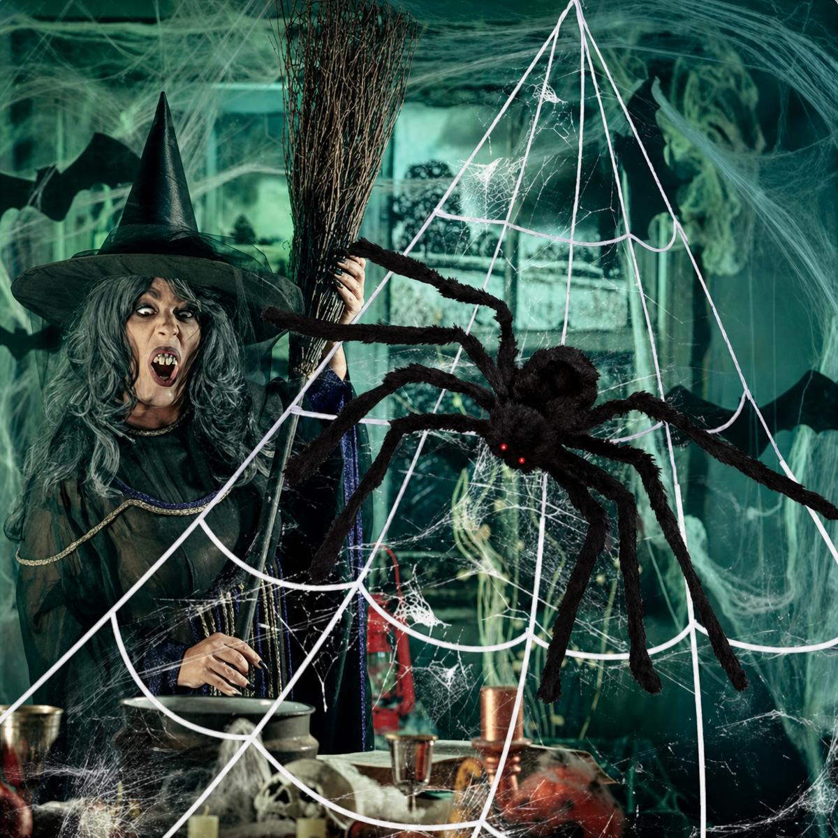 Halloween Spinne Detail 4