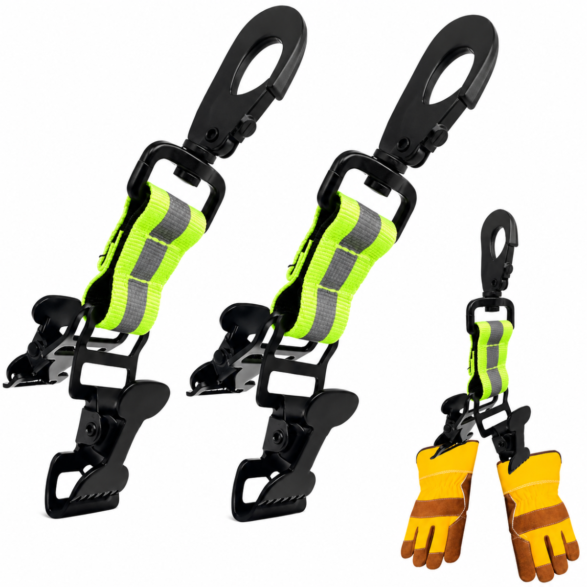 Sichere Handschuhhalterung