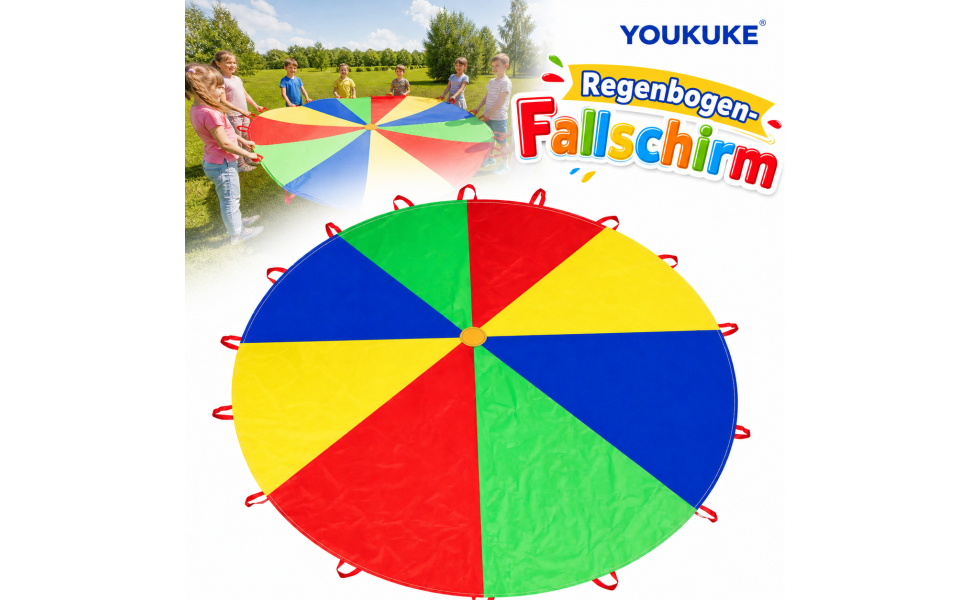 Rainbow Parachute