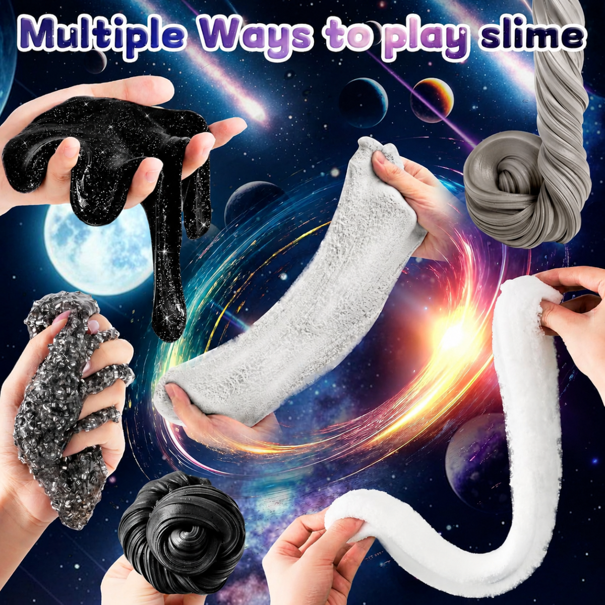 Galaxy Slime Detail 3