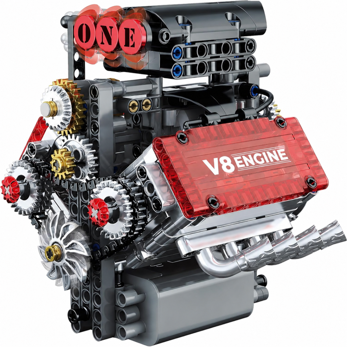 V8 Motor Detail 3